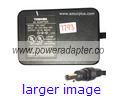 TOSHIBA TAC-430LT AC ADAPTER 9VDC 800mA USED -(+)- 2.1x5.3mm TOSHIBA TAC-430LT AC ADAPTER 9VDC 800mA USED -(+)- 2.1x5.3mm